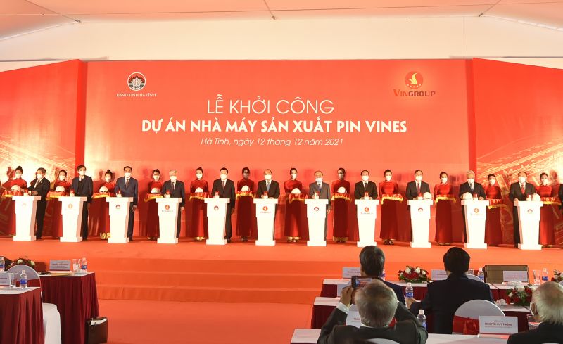 Vingroup khởi công nhà máy sản xuất pin ô tô đầu tiên và hiện đại nhất Việt Nam