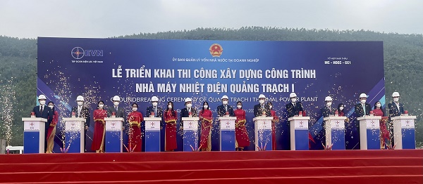 EVN triển khai thi công xây dựng Nhà máy Nhiệt điện Quảng Trạch I