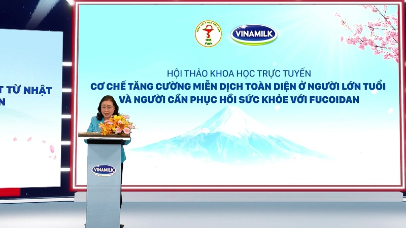 Vinamilk đưa dưỡng chất Fucoidan vào sản phẩm dinh dưỡng mới, hỗ trợ nâng cao miễn dịch người lớn tuổi