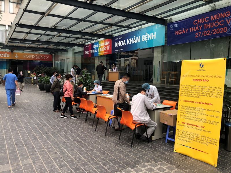 Bệnh viện Lão khoa Trung ương với công tác phòng, chống dịch Covid-19