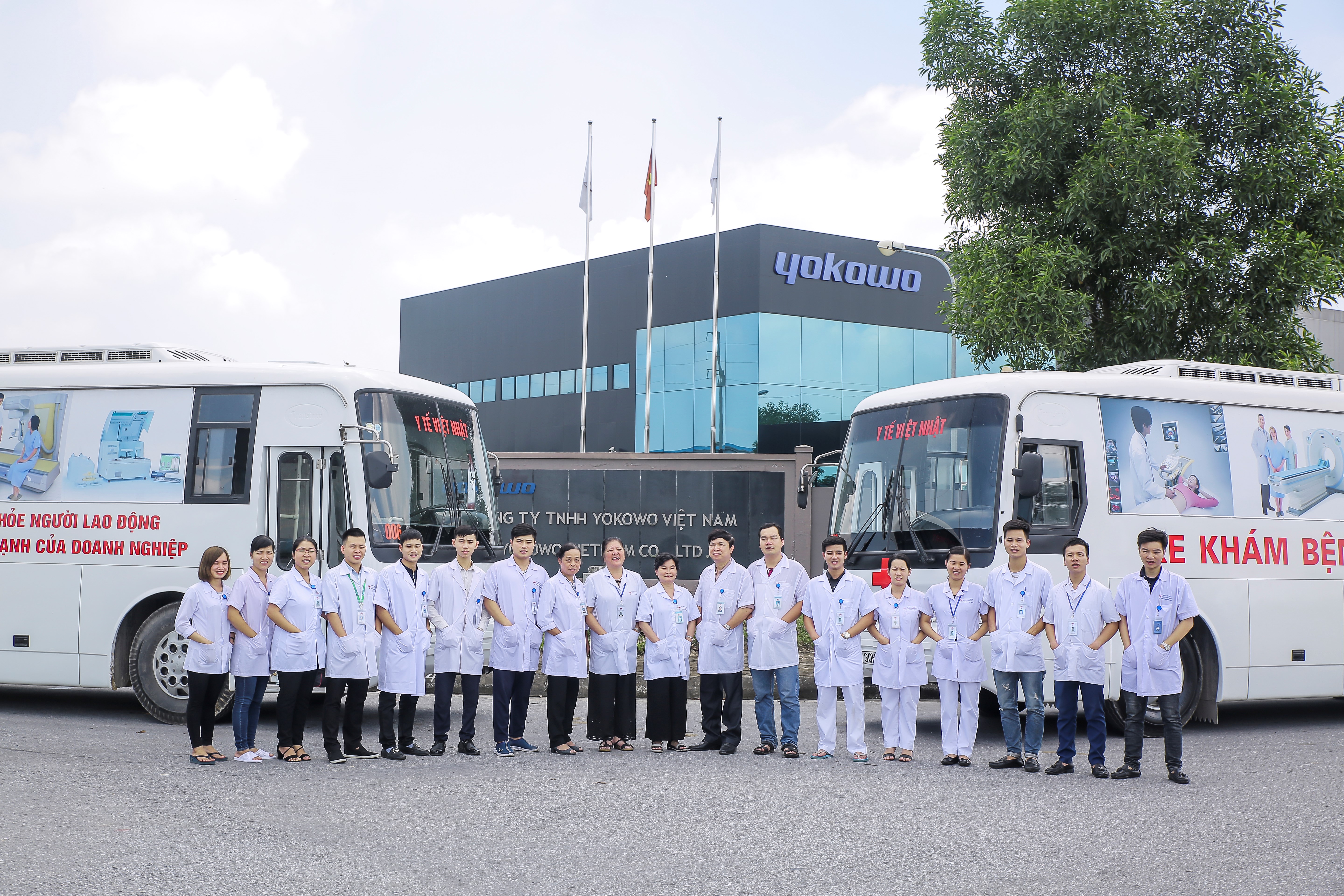 Dịch vụ khám sức khỏe lưu động là một trong những thế mạnh vượt trội của JVC với số lượng xe khám lưu động hiện hữu lớn nhất Việt Nam