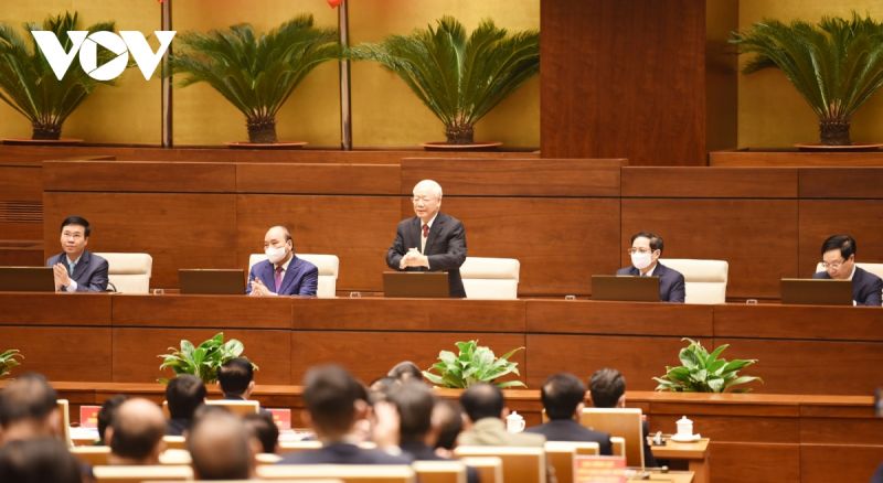 Tổng Bí thư Nguyễn Phú Trọng tới dự và có bài phát chỉ đạo quan trọng tại hội nghị.