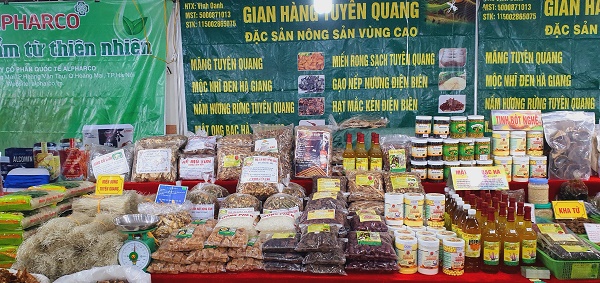 Khai mạc Sự kiện giới thiệu, quảng bá, kết nối sản phẩm OCOP gắn với văn hóa các tỉnh miền núi phía Bắc