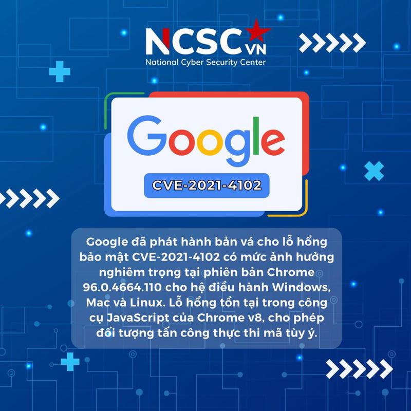 Lỗ hổng bảo mật nghiêm trọng đang bị khai thác trên Google Chrome (nguồn ảnh NCSC)