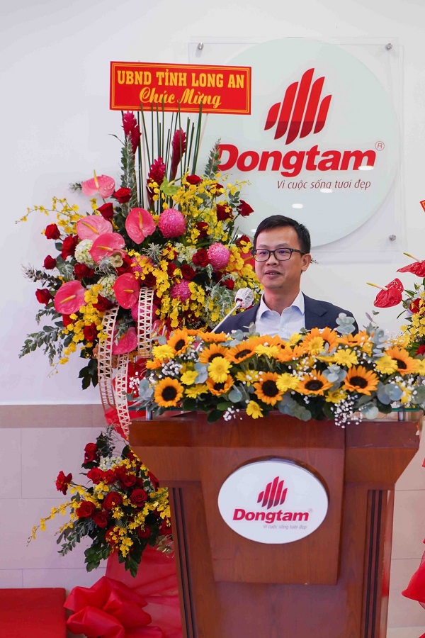 Ông Nguyễn Minh Đức, Phó Tổng Giám đốc EY Vietnam phát biểu tại buổi lễ