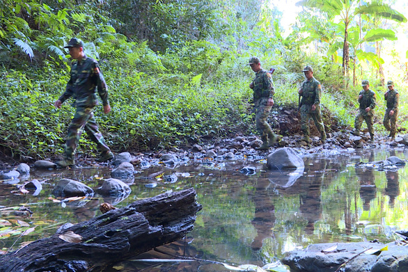 Bộ đội biên phòng tỉnh Bình Phước tiếp tục duy trì các tổ giám sát, phòng chống dịch ở biên giới
