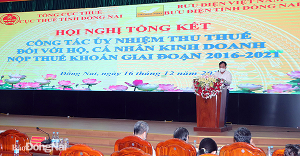 Đồng Nai phấn đấu hoàn thành nhiệm vụ ủy nhiệm thu thuế từ năm 2022