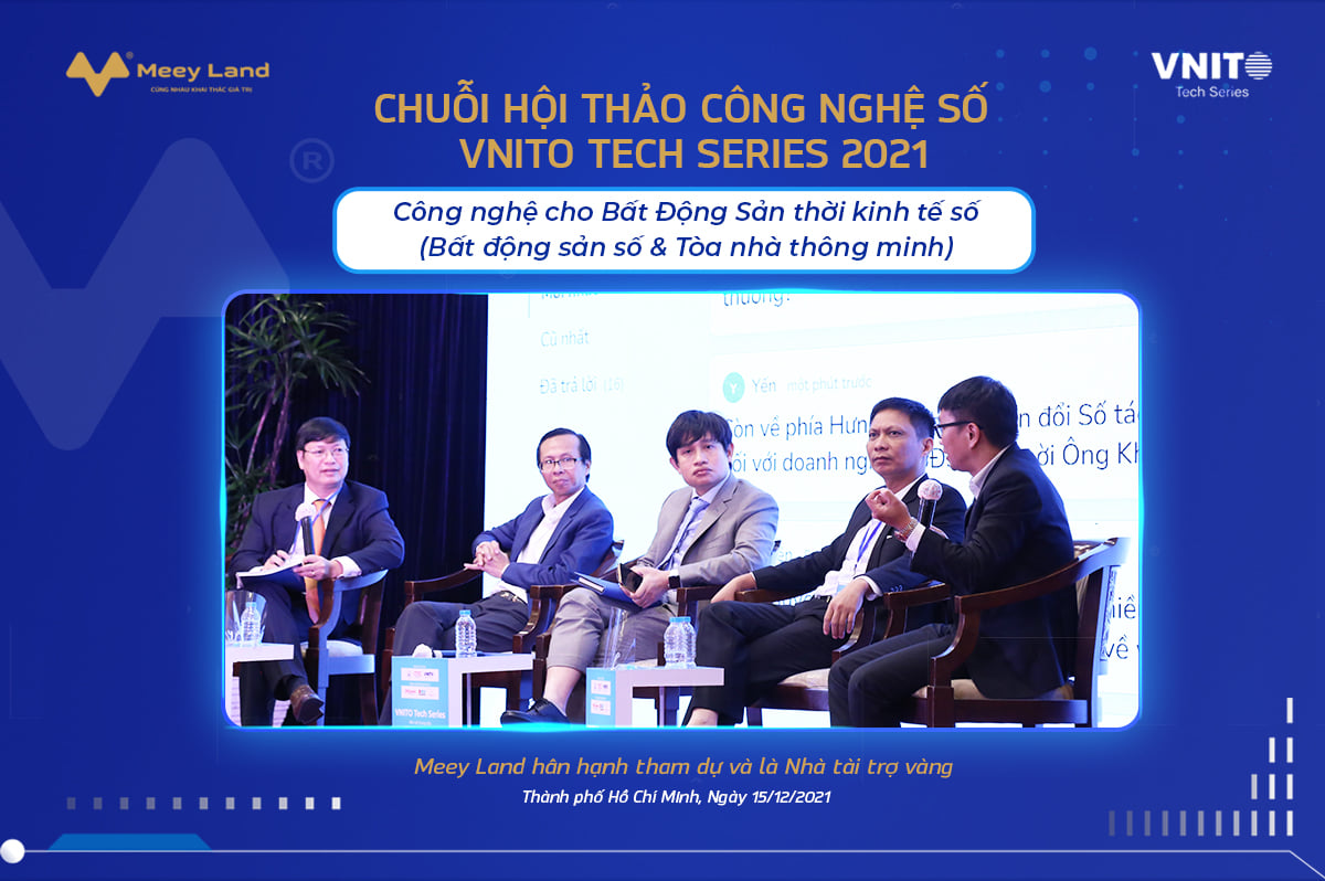 Meey Land lần đầu “Nam tiến” khi tham dự VNITO Tech Series - Chuỗi hội thảo công nghệ số 2021
