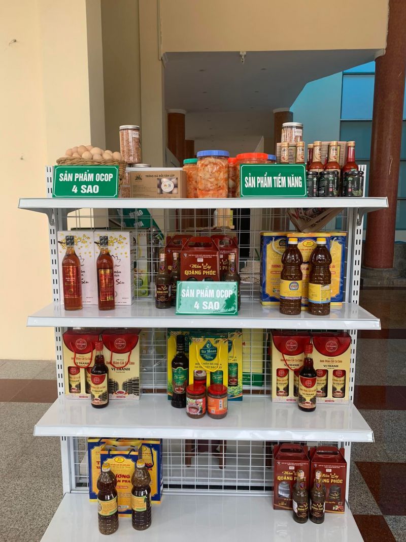 Thanh Hóa trưng bày, giới thiệu các sản phẩm OCOP trong dịp Tết dương lịch năm 2022