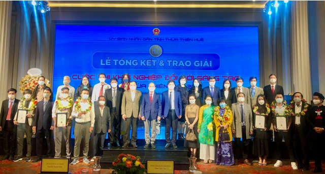 Thừa Thiên Huế trao giải Cuộc thi “Khởi nghiệp đổi mới sáng tạo năm 2021”