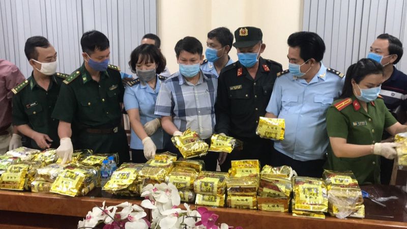 Số lượng lớn ma túy bị lực lượng chức năng bắt giữ trong đường dây buôn bán, vận chuyển trái phép ma túy do người Hàn Quốc cầm đầu