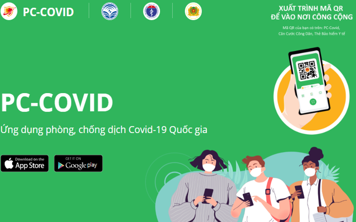 PC-Covid cập nhật Dữ liệu Covid và hotline 24/7