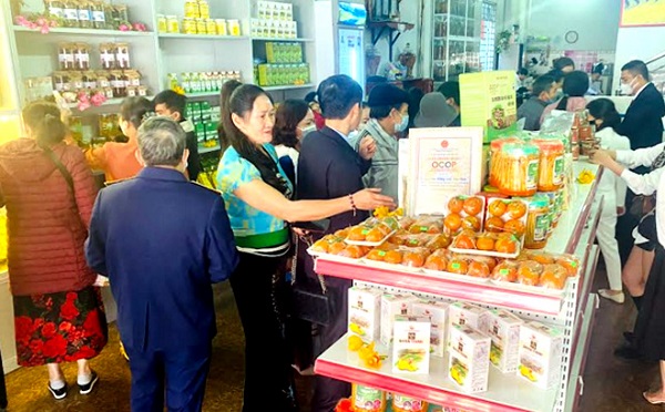 Khai trương điểm bán hàng Việt Nam tại Yên Bái