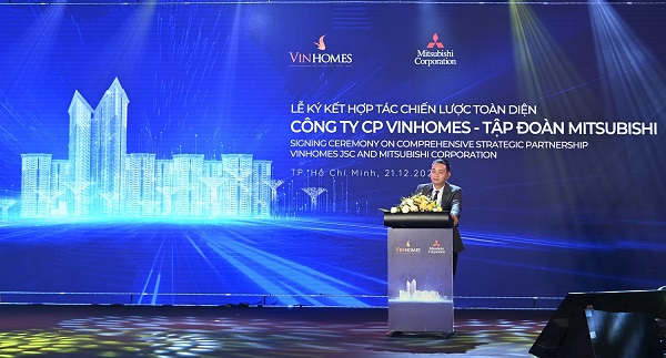 Ông Nguyễn Đức Quang – Phó Tổng Giám đốc Công ty Cổ phần Vinhomes bày tỏ tin tưởng về tương lai của sự hợp tác giữa hai đơn vị