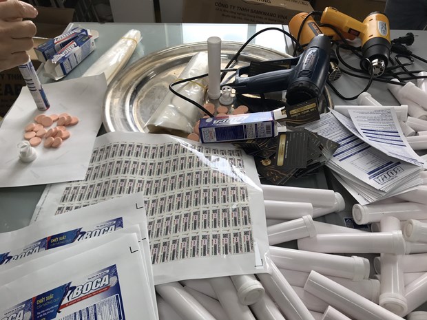 Công an Hà Nội triệt phá đường dây sản xuất, buôn bán thực phẩm chức năng giả quy mô lớn