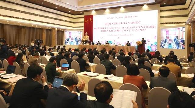 "Ngành tuyên giáo cần thực hiện tốt bảo vệ nền tảng tư tưởng của Đảng"