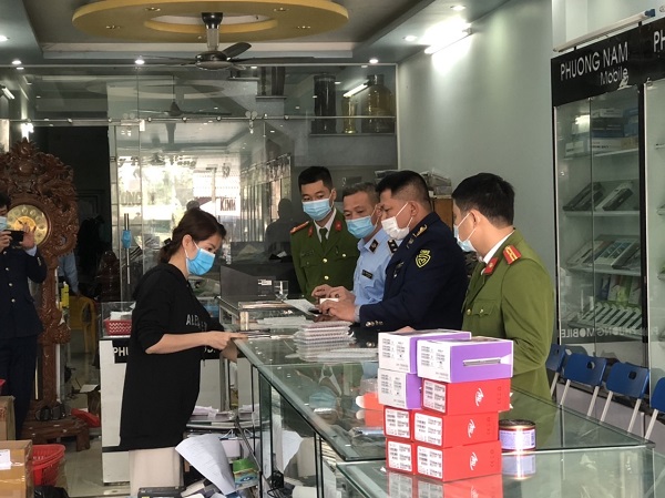 Hải Dương thu giữ nhiều điện thoại không rõ nguồn gốc xuất xứ