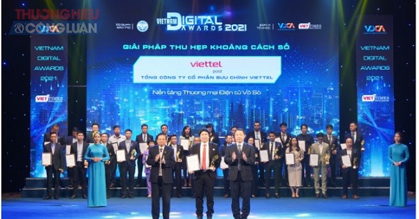 Viettel giành ngôi quán quân về số lượng giải thưởng tại Vietnam Digital Awards 2021