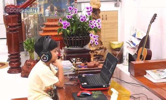 TP. Đà Nẵng học sinh tiểu học khu vực vùng cam học trực tuyến