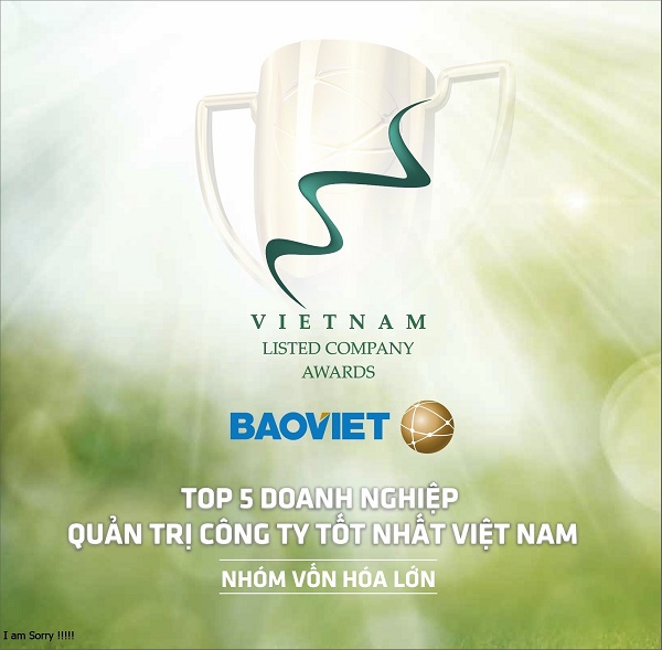 Tập đoàn Bảo Việt được vinh danh Top 5 Doanh nghiệp quản trị công ty tốt nhất năm 2021