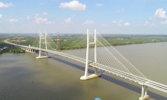 Cao tốc Mỹ An - Cao Lãnh sẽ kết nối với cầu Cao Lãnh, đi cầu Vàm Cống và tuyến Lộ Tẻ - Rạch Sỏi đến Kiên Giang. (Ảnh: Bộ GTVT).