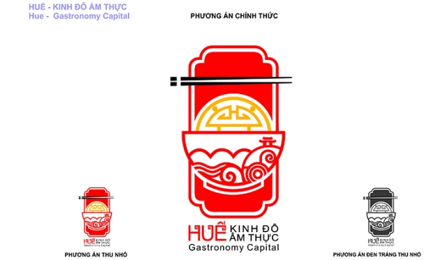 Đã chọn được Logo “Huế- Kinh đô ẩm thực”