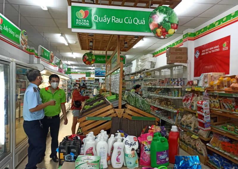 Cục QLTT TP Hồ Chí Minh tăng cường kiểm tra, kiểm soát thị trường và phòng, chống dịch Covid-19
