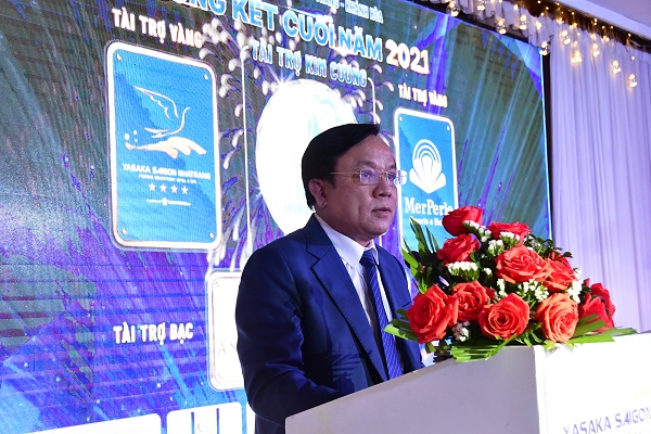 Ông Hoàng Văn Vinh- Chủ tịch HHDL Nha Trang- Khánh Hòa phát biểu khai mạc
