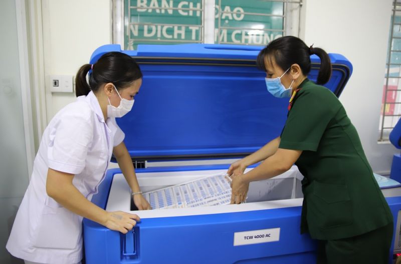 Ngành y tế Lào Cai tiếp nhận Vắc xin
