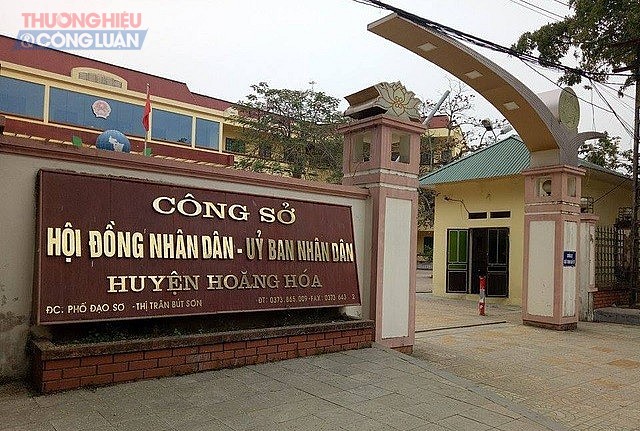 Hàng loạt tổ chức, cá nhân UBND huyện Hoằng Hóa bị kiểm điểm, xử lý trách nhiệm