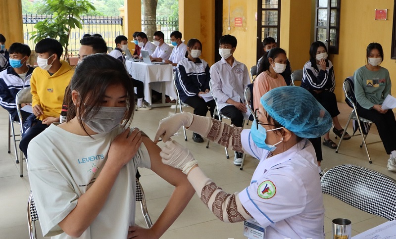 Toàn tỉnh Bắc Ninh đã tiêm 2.540.260 liều vaccine phòng Covid-19