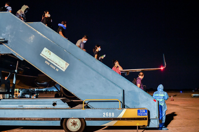 Vietnam Airlines khai thác chuyến bay quốc tế thường lệ đầu tiên kể từ đại dịch Covid-19