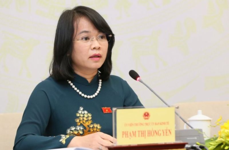 Bà Phạm Thị Hồng Yến, Ủy viên thường trực Ủy ban Kinh tế của Quốc hội