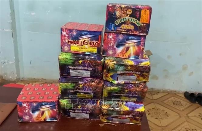 Công an huyện Phú Riềng phát hiện, thu giữ hơn 18 kg pháo lậu