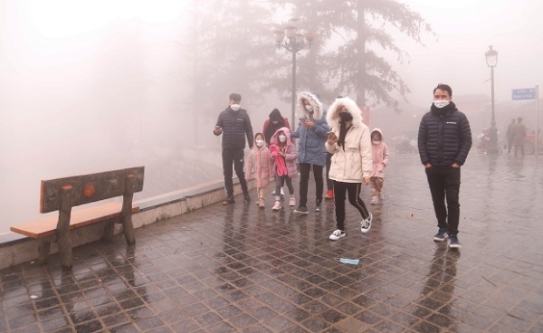 Sa Pa đón gần 20.000 lượt du khách trong dịp Tết dương lịch