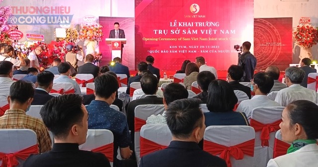 Lễ khai trương Trụ sở sâm Việt Nam của Công ty CP Đầu tư sâm Việt Nam