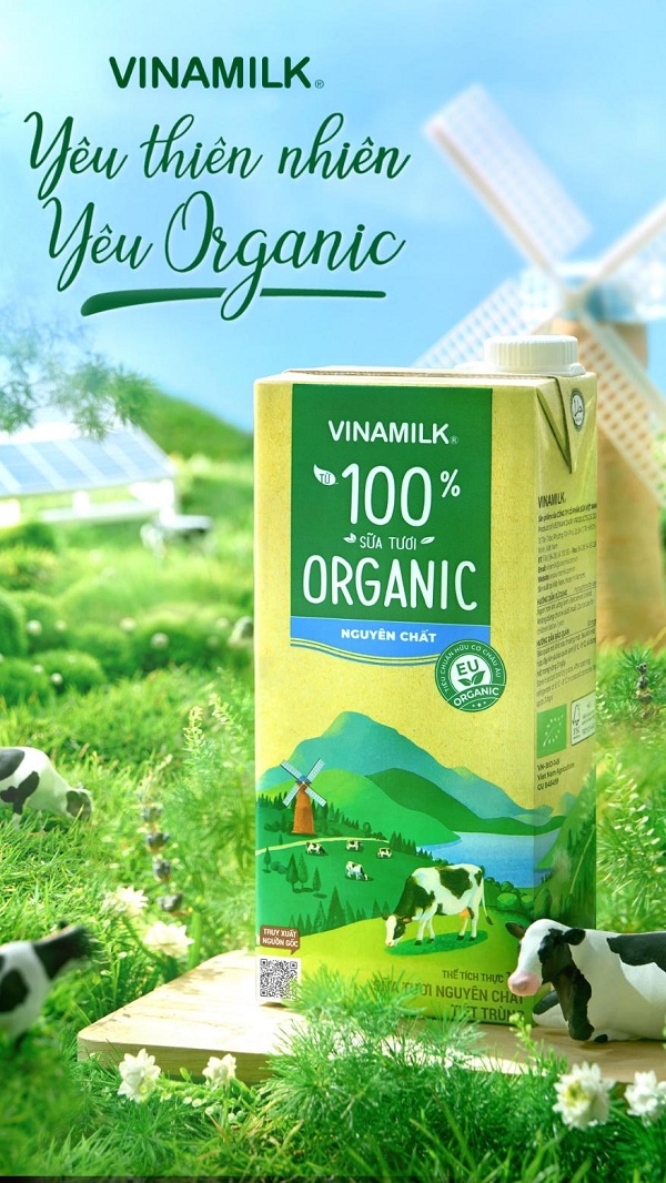 Sữa tươi Vinamilk Organic không đường là một lựa chọn an toàn, phù hợp với mẹ bầu và cả trẻ nhỏ