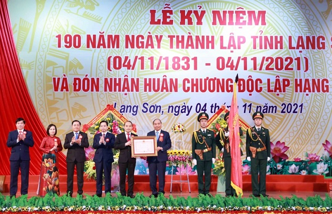 Lạng Sơn Kỷ niệm 190 năm thành lập và đón nhận Huân chương Độc lập hạng Nhất