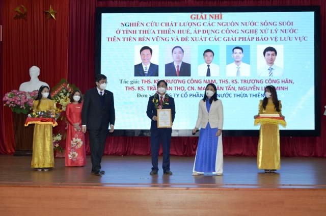 HueWACO nhận nhiều giải thưởng lớn của Trung ương và của tỉnh