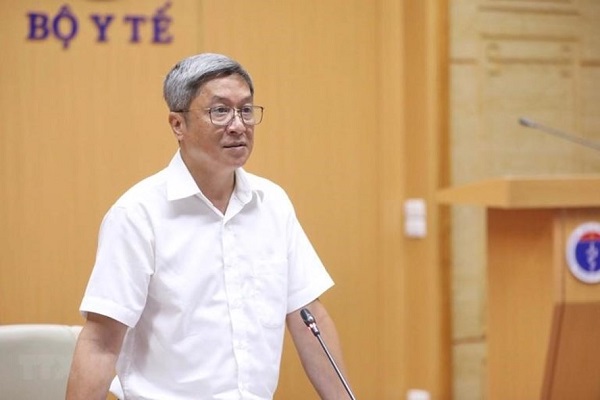 Thứ trưởng Bộ Y tế Nguyễn Trường Sơn (nguồn ảnh TTXVN)