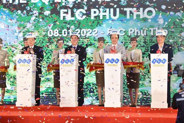 Động thổ quần thể Du lịch nghỉ dưỡng sinh thái FLC Phú Thọ