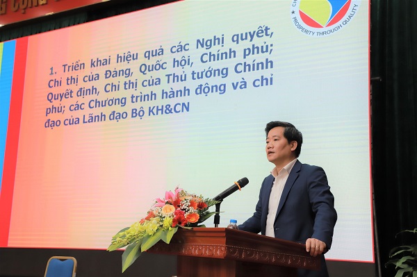 Ông Nguyễn Hoàng Linh - Phó Tổng cục trưởng Tổng cục Tiêu chuẩn Đo lường Chất lượng