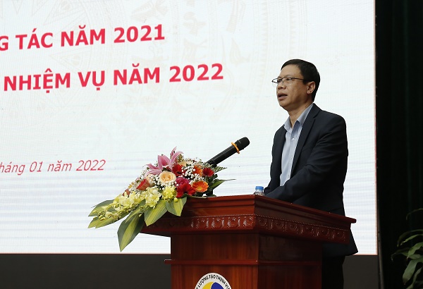 Thứ trưởng Bộ Khoa học và Công nghệ Lê Xuân Định phát biểu chỉ đạo tại Hội nghị