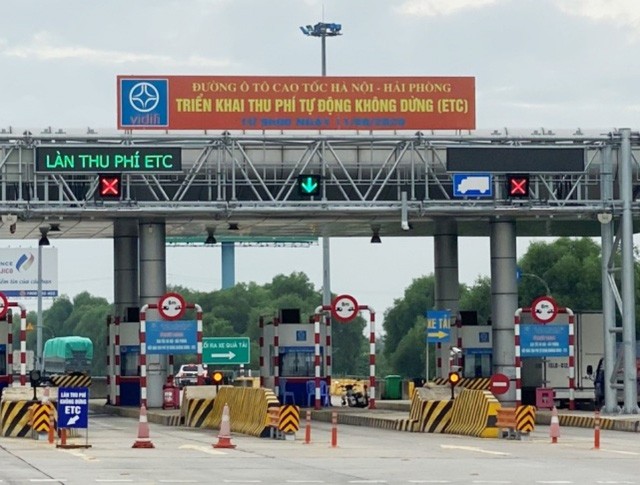 Bộ GTVT đồng ý chỉ thu phí không dừng ở cao tốc Hà Nội - Hải Phòng