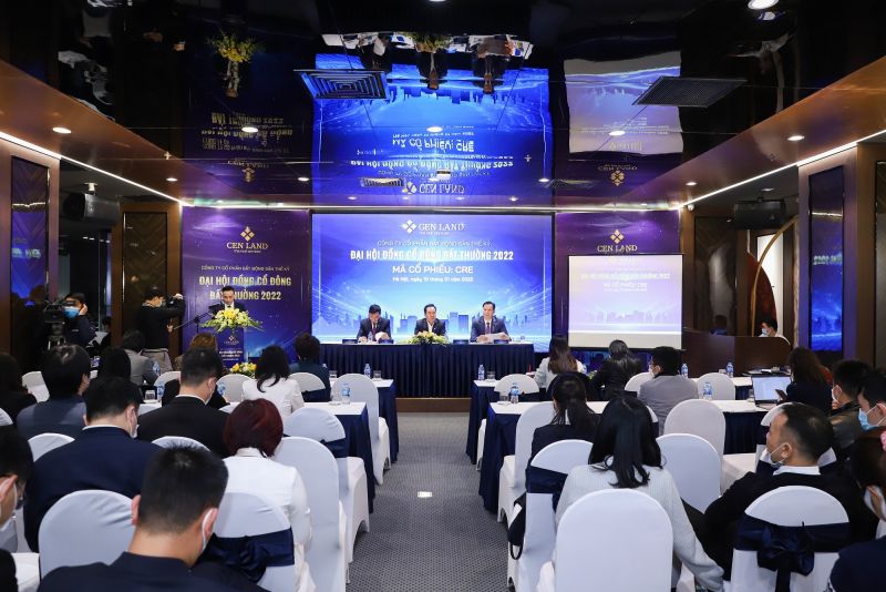 Cen Land tổ chức Đại hội đồng cổ đông bất thường năm 2022