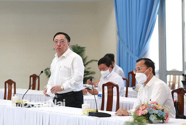 Giám đốc Sở Y tế tỉnh Đồng Nai Phan Huy Anh Vũ
