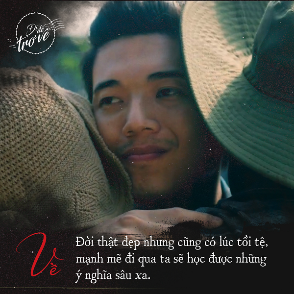 Cái bắt tay của đạo diễn Trần Thanh Huy và Phan Mạnh Quỳnh cho phim Tết Đi Để Trở Về