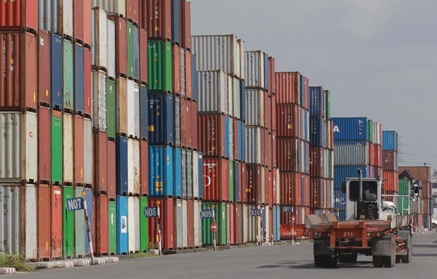 Các container hàng hóa tại Tân cảng Cát Lái. (Ảnh minh họa)