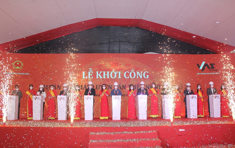 Khởi công dự án Nhà máy luyện cán thép Nghi Sơn số 2