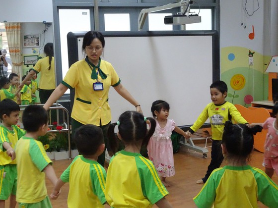 Trẻ mầm non tại TP. Hồ Chí Minh đến trường từ tháng 2/2022 trên tinh thần tự nguyện